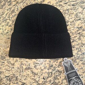 Chrome Heart Black Beanie